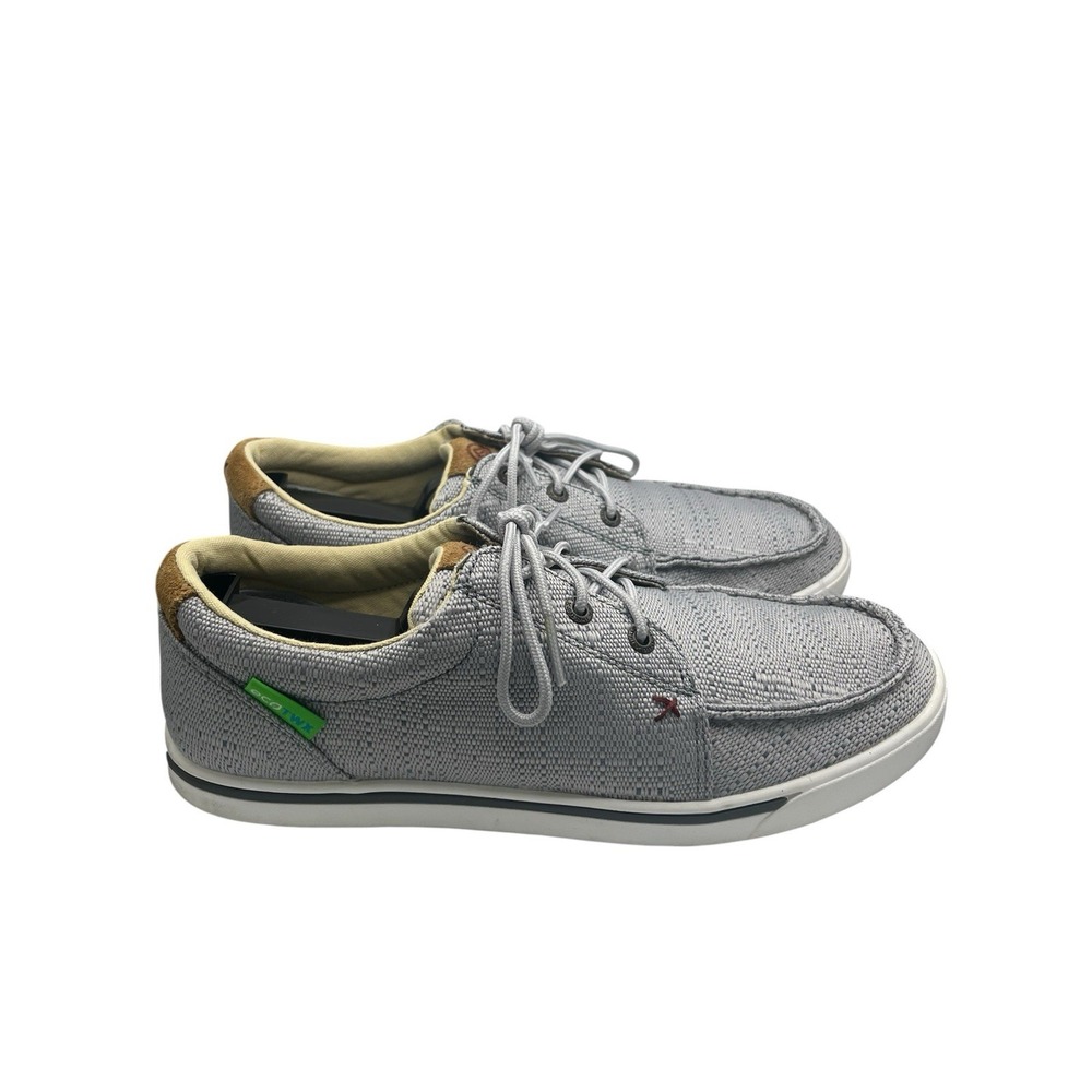 Twisted X Women's Hooey Lopers Sneakers Gray 9.5 M Shoes Eco Friendly - 741